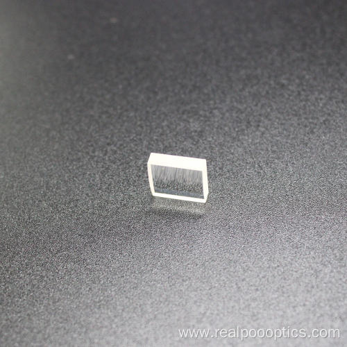 UV fused silica uncoated square cylinder lens